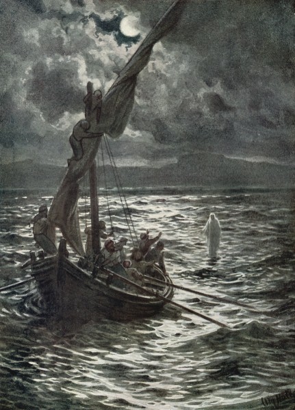 Jesuswalkingonsea